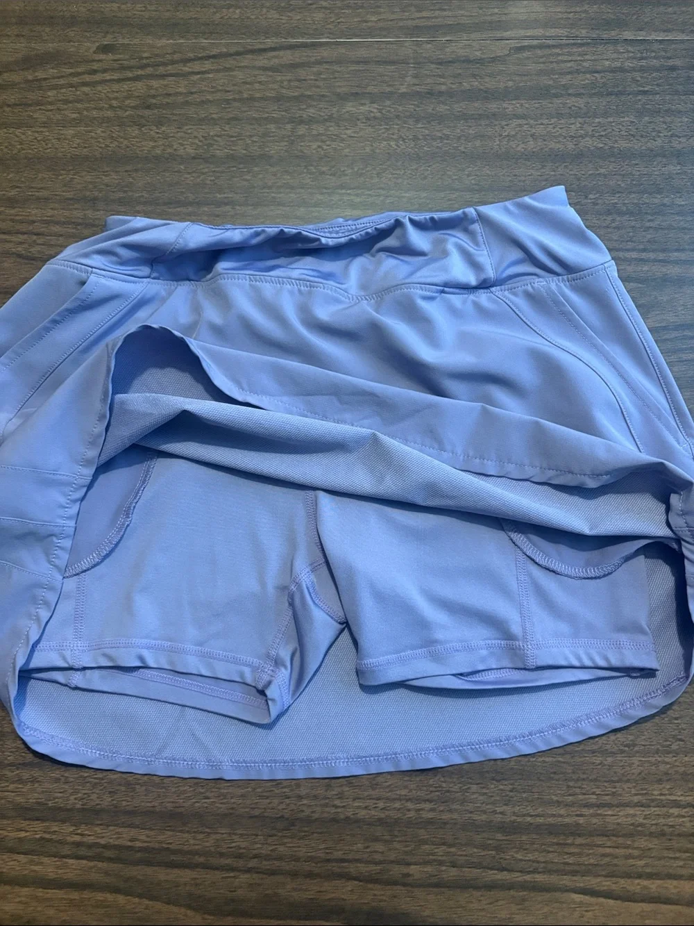 Spyder Medium Lavender Active Skirt with Built In Shorts Skort
